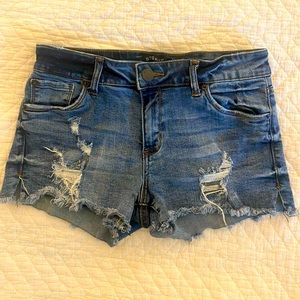 STS Blue distressed shorts